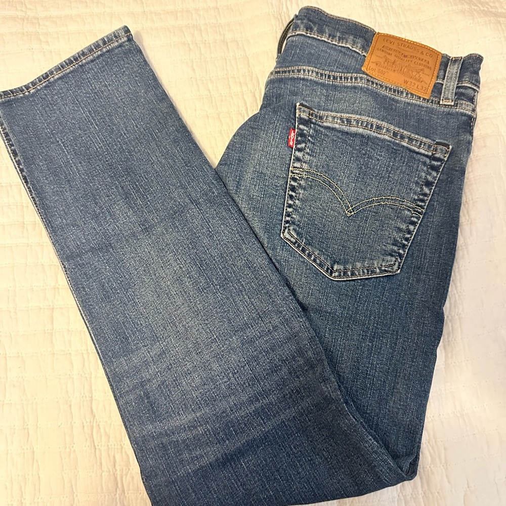 Levi's Blue Straight Jeans Classic Style